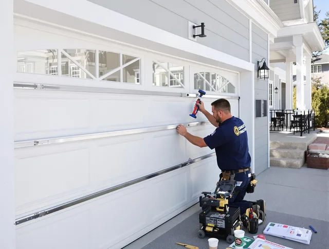 Professional garage door installation by Charlotte Garage Door Repair in Charlotte