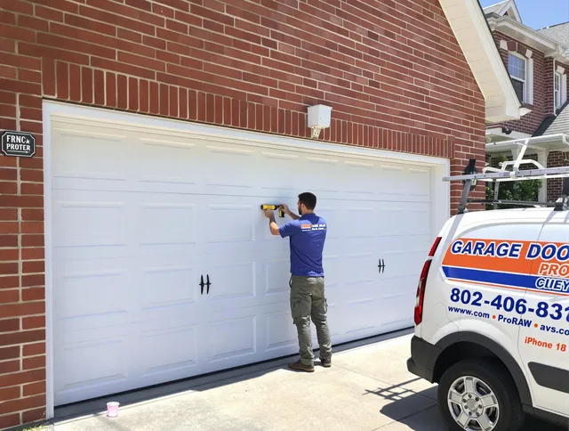 Local garage door repair service by Charlotte Garage Door Repair in Charlotte