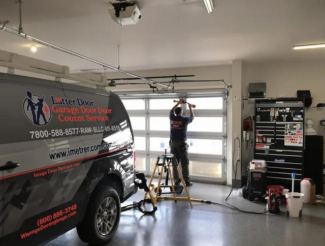 Charlotte Garage Door Repair team performing same-day garage door repair in Charlotte